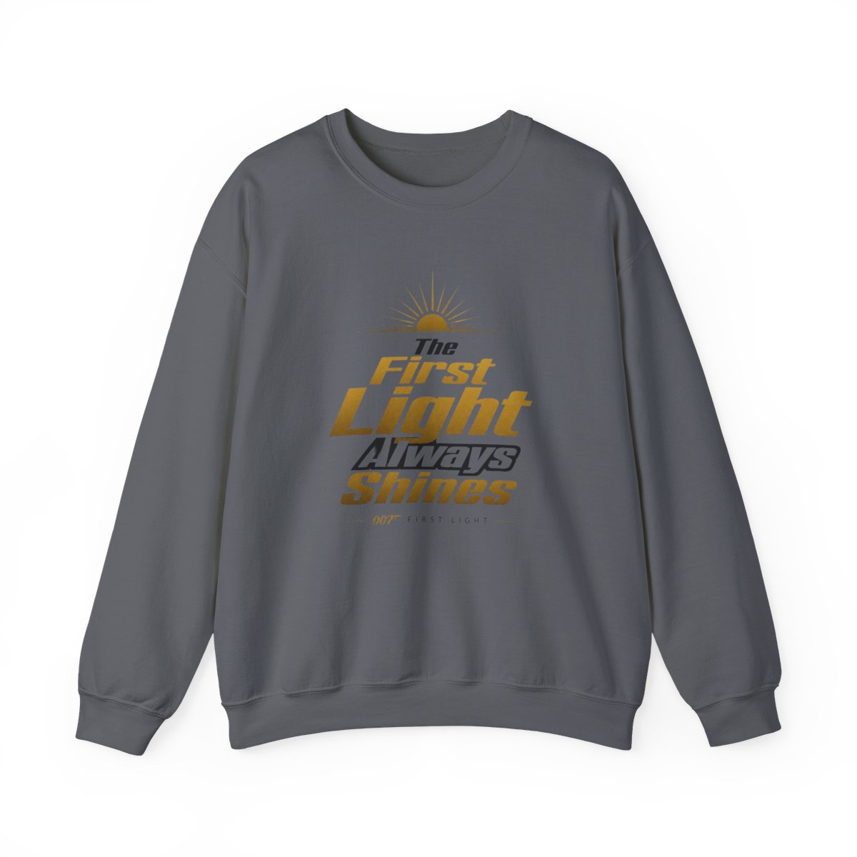 007 First Light "The First Light Always Shines" Crewneck - alternate angle 3, merchandise