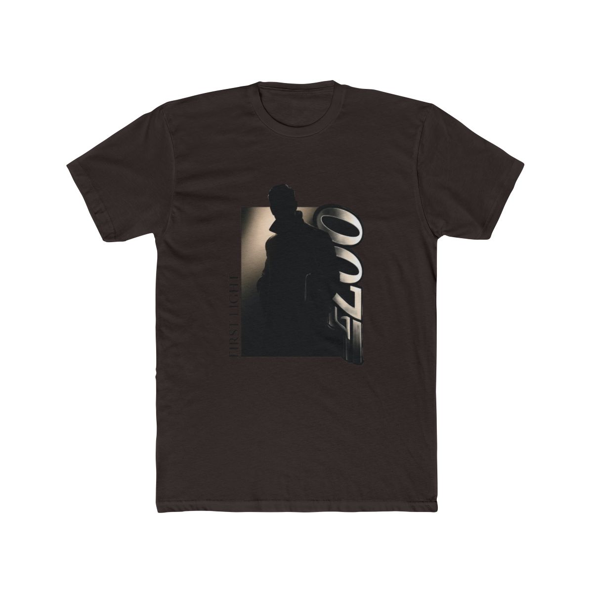 007 First Light Inspired Shirt, Spy Agent Gamer Tee, Secret Agent Streetwear, Dark Cinematic Game Shirt, Minimal Gamer Graphic Tee - alternate angle 2, merchandise